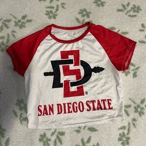 SDSU baby tee